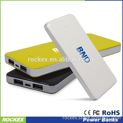 High Quality ultrathin slim shiny Mobile Portable Power Bank
